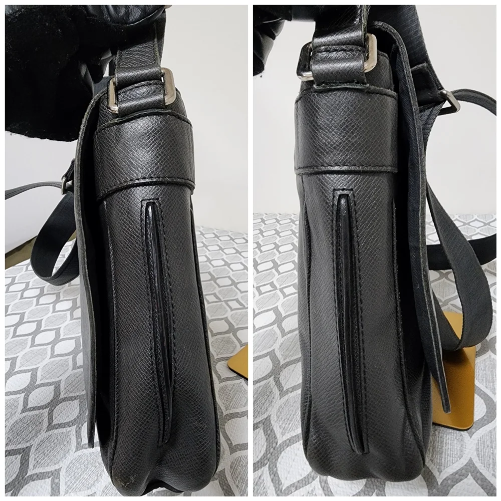 Louis Vuitton Taiga Viktor Messenger Bag Black